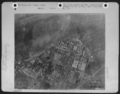 Tokyo > Before - Pre-Strike Photo Of Tachikawa Aircraft Factory At Tokyo, Japan.