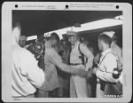 Thumbnail for Lt. General Robert Eichelberger Meets The Released Prisoners Of War On The Station Platform Of Yokohama Railroad Station, Japan.  September 1945. - Page 1