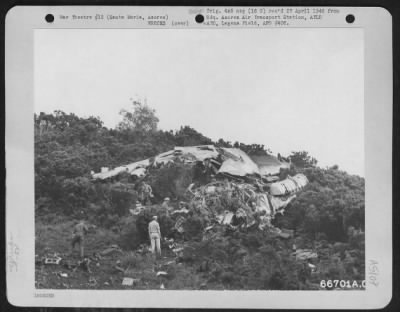 Thumbnail for General > Douglas C-54 Crash, 1391St Aaf Base Unit, Santa Maria, Azores, 4 July 1945.