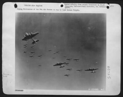 Thumbnail for Boeing > Flying ofrtresses of the 8th Air forces on way to bomb German Target.