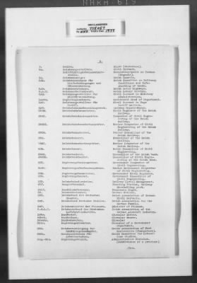 Thumbnail for Miscellaneous Records > Invaluable Aids— OMGUS— Abbreviation & German-English