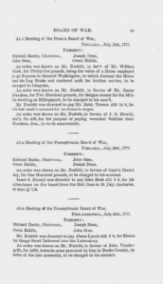 Volume I > Minutes of the Board of War, From March 14, 1777, To August 7, 1777