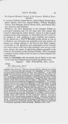 Volume I > Minutes of the Navy Board, From Feb. 18177, to Sept. 24, 1777