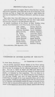 Thumbnail for Volume I > Papers Relating to the Pennsylvania Navy. 1775-1781.