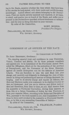 Thumbnail for Volume I > Papers Relating to the Pennsylvania Navy. 1775-1781.