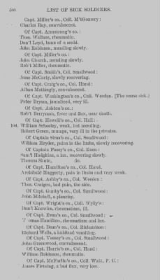 Volume I > List of Sick Soldiers in Philadelphia, December, 1776