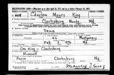 Thumbnail for Charles Maury > King, Charles Maury (1896)