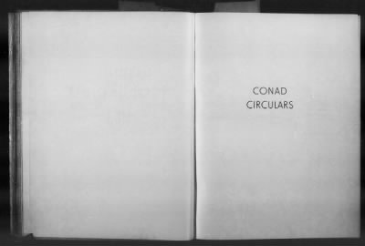 Thumbnail for 5 - Geographical Command Reports > 589a - Continental Advance Section (CONAD) History Vol I, 1944-1945