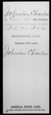 Thumbnail for Charles > Johnston, Charles (Pvt)