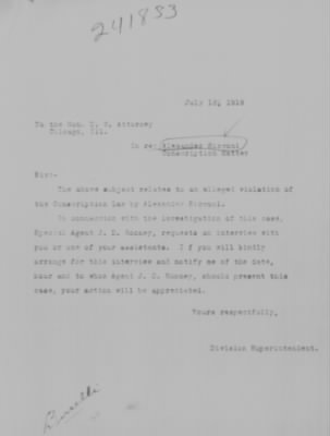 Old German Files, 1909-21 > Alexander Ricconi (#241853)