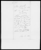 US, Letters Received by the Adjutant General, 1822-1860 record example