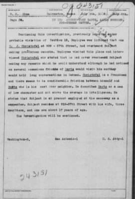 Old German Files, 1909-21 > August John Bartz (#8000-243151)