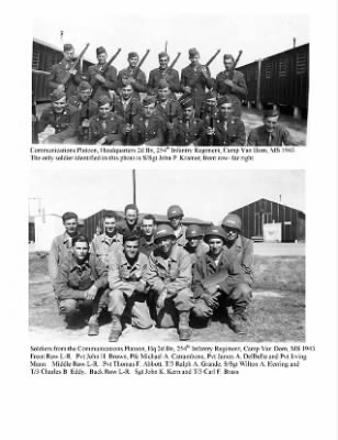 Thumbnail for Pictorial History of the 63rd Infantry Division > Section I-G, Miscellaneous Photos