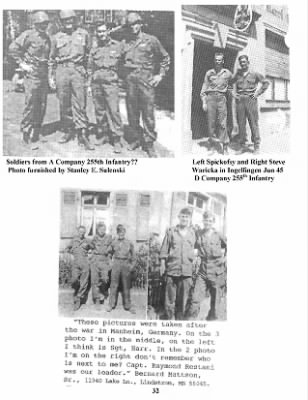 Pictorial History of the 63rd Infantry Division > Section III, 63rd Infantry Division on Occupation Duty