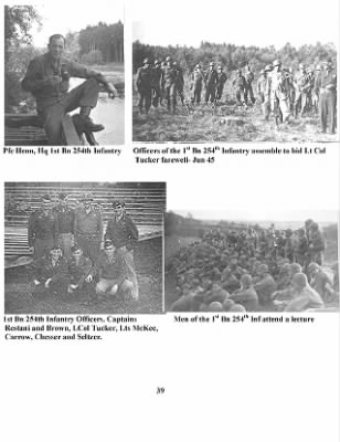 Pictorial History of the 63rd Infantry Division > Section III, 63rd Infantry Division on Occupation Duty