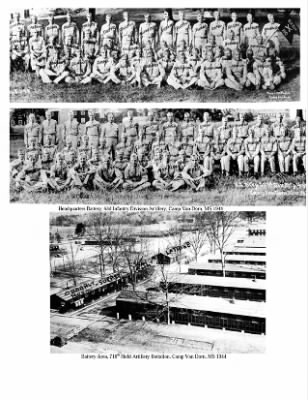 Pictorial History of the 63rd Infantry Division > Section I-F, Miscellaneous Photos