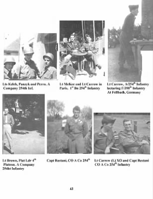 Pictorial History of the 63rd Infantry Division > Section III, 63rd Infantry Division on Occupation Duty