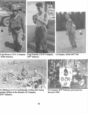 Pictorial History of the 63rd Infantry Division > Section III, 63rd Infantry Division on Occupation Duty