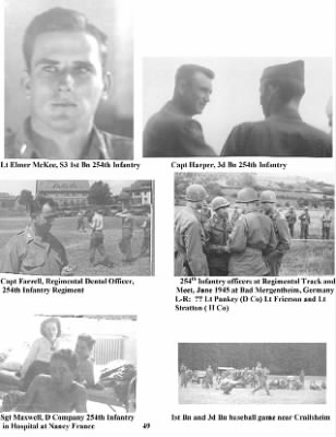 Pictorial History of the 63rd Infantry Division > Section III, 63rd Infantry Division on Occupation Duty