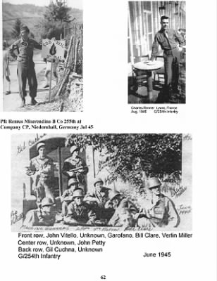 Pictorial History of the 63rd Infantry Division > Section III, 63rd Infantry Division on Occupation Duty