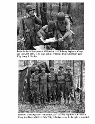 Pictorial History of the 63rd Infantry Division > Section I-F, Miscellaneous Photos