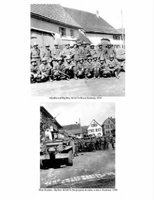 Pictorial History of the 63rd Infantry Division > Section II-C, 63rd Infantry Division in Combat