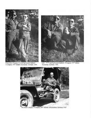 Pictorial History of the 63rd Infantry Division > Section III-A, 63rd Infantry Division on Occupation Duty