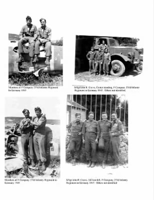 Thumbnail for Pictorial History of the 63rd Infantry Division > Section III-A, 63rd Infantry Division on Occupation Duty