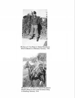 Thumbnail for History of the 63rd Infantry Division Artillery > 63rd Infantry Division Artillery Occupation Photos, Part II