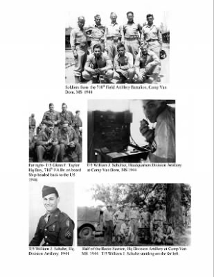 Thumbnail for History of the 63rd Infantry Division Artillery > 63rd Infantry Division Artillery Miscellaneous Photos, Part II