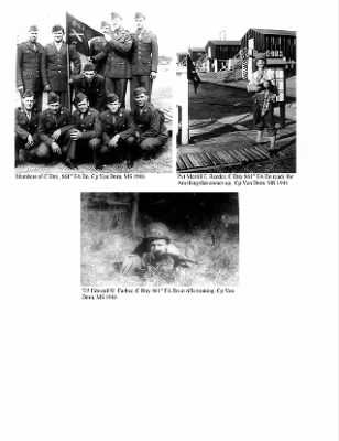 Thumbnail for History of the 63rd Infantry Division Artillery > 63rd Infantry Division Artillery Miscellaneous Photos