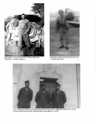 Thumbnail for History of the 63rd Infantry Division Artillery > 63rd Infantry Division Artillery Miscellaneous Photos