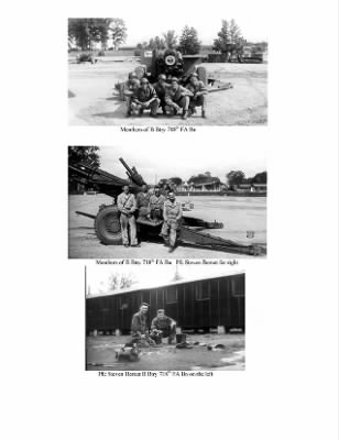 Thumbnail for History of the 63rd Infantry Division Artillery > 63rd Infantry Division Artillery Miscellaneous Photos