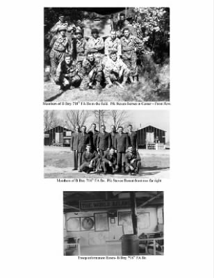 Thumbnail for History of the 63rd Infantry Division Artillery > 63rd Infantry Division Artillery Miscellaneous Photos