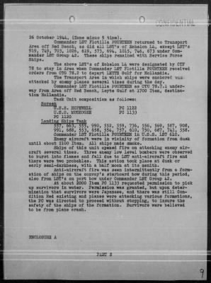 COM LST FLOT 14 > War Diary, 10/1-31/44