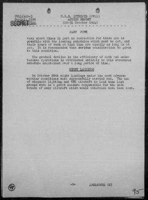 Thumbnail for USS INTREPID > Rep of Air Ops Against the Ryukyu Is Formosa, & Philippines, 10/10-31/44, Including Action Against Jap Fleet, 10/24-26/44