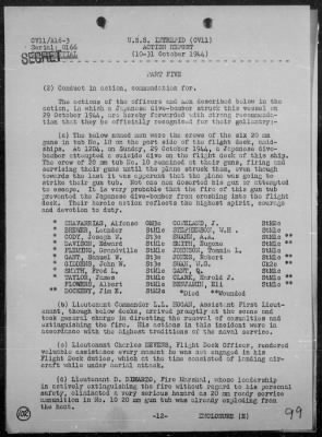 Thumbnail for USS INTREPID > Rep of Air Ops Against the Ryukyu Is Formosa, & Philippines, 10/10-31/44, Including Action Against Jap Fleet, 10/24-26/44