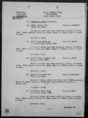 Thumbnail for USS INTREPID > Rep of Air Ops Against the Ryukyu Is Formosa, & Philippines, 10/10-31/44, Including Action Against Jap Fleet, 10/24-26/44