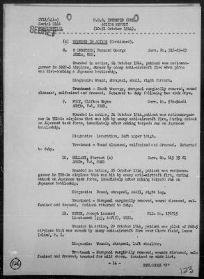 Thumbnail for USS INTREPID > Rep of Air Ops Against the Ryukyu Is Formosa, & Philippines, 10/10-31/44, Including Action Against Jap Fleet, 10/24-26/44