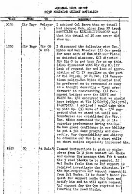 Thumbnail for History of the 63rd Infantry Division Support Battalions > Section 3 - 263rd Engineer Bn - February 1945 Operations