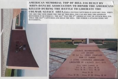 History of the 63rd Infantry Division Support Battalions > 63rd Infantry Division Memorials