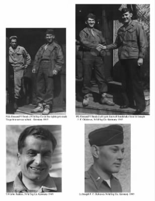 History of the 63rd Infantry Division Special Troops > 63rd Infantry Division Special Troops Occupation Photos