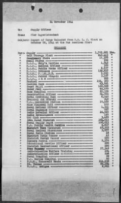 NAS SAN JUAN > War Diary, 10/1-31/44