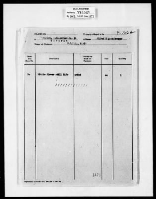 Cultural Property Claim Applications > F166A Paris France Decl. No. 9694