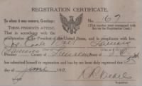 Thumbnail for Joseph Earle Bolt Selective Service Registration 1917