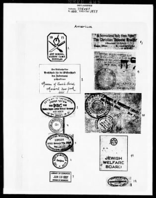 Thumbnail for Photostatic Copies of Library Markings > Offenbach Archival Depot - Library Markings Vol II - Western