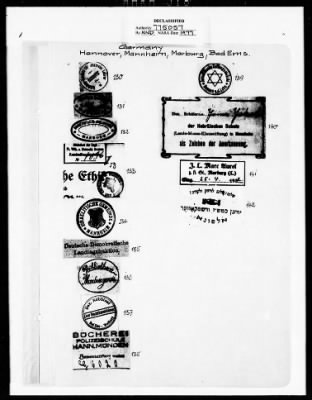 Photostatic Copies of Library Markings > Offenbach Archival Depot - Library Markings Vol II - Western