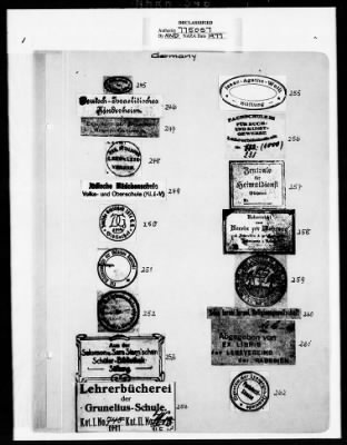 Photostatic Copies of Library Markings > Offenbach Archival Depot - Library Markings Vol II - Western