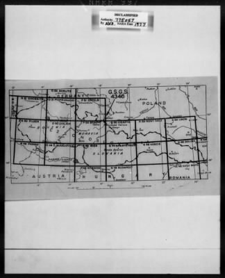 Thumbnail for Maps > Notes On G. S. G. S. Maps Of Germany, Denmark And Central Europe March 1944