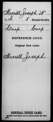 Joseph W > Morrill, Joseph W (Corp)